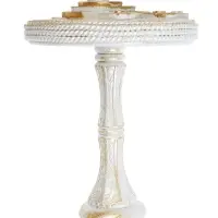 Крючок для штор CAPPIO KS038, d=11 см, цвет белый с золотом, 2 шт