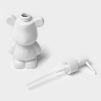 Дозатор для жидкого мыла &laquo;Мишка&raquo;, 200 мл, белый