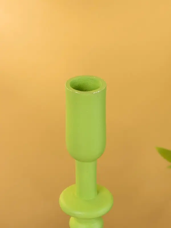 Подсвечник на 1 свечу "Кипарис" 10х10х35 см