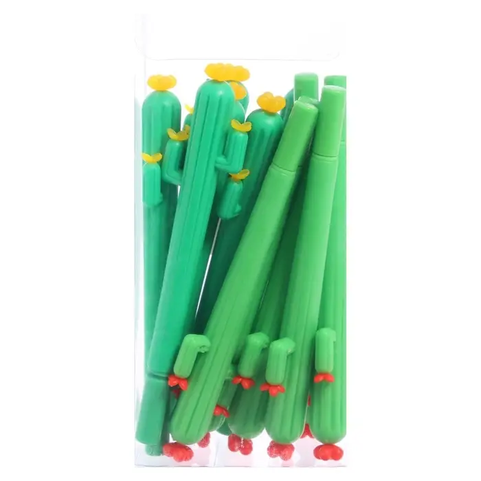 Ручка - прикол гелевая &laquo;Кактус&raquo;, МИКС