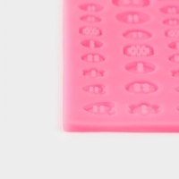 Молд &laquo;Пуговицы&raquo;, силикон, 21,3&times;10,6 см, цвет МИКС