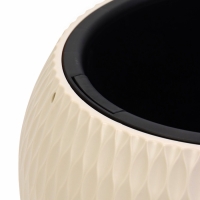 Кашпо "Жемчужина" 7л подвесное, бежевый