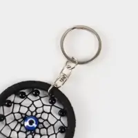 Брелок "Ловец снов" 17 см, цв. чёрный