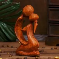 Сувенир дерево "Поцелуй" 15х9х3,5 см