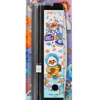 Резак для бумаги роликовый А4, до 3 листов, безопасное лезвие, длина реза 300мм, цвет черный