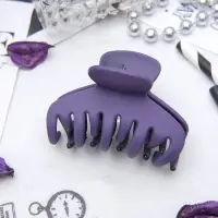 Крабик для волос &laquo;Бархат&raquo;, классика, 6.5 см, МИКС