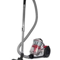 Пылесос HYV-C2950 2400Вт черный-красный модерация