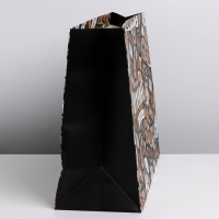 Пакет подарочный ламинированный, упаковка, &laquo;Лучшему мужчине&raquo;, XL 49 х 40 х 19 см