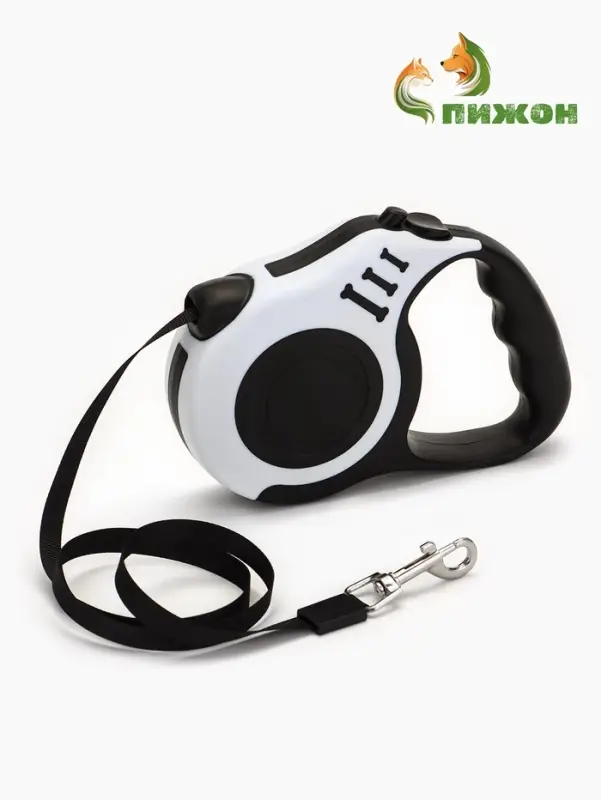 Рулетка "Зарница" , 5 м, до 15 кг, чёрно-белая