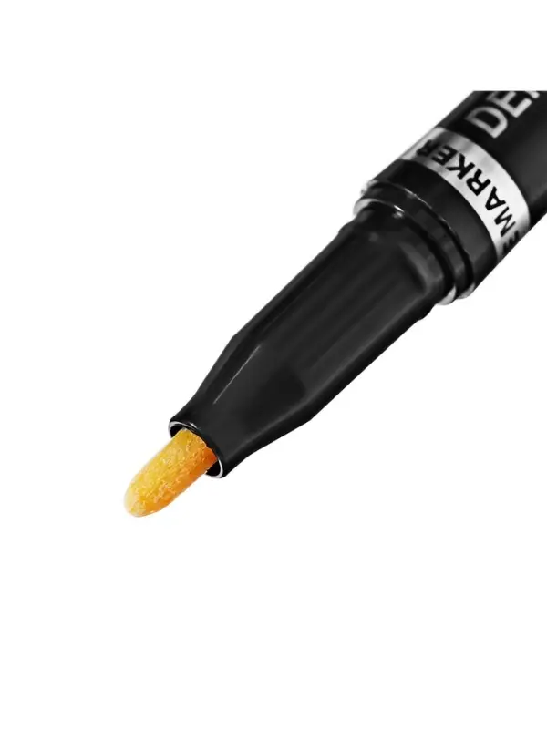 Маркер-краска (хром) наконечник пулевидный 4 мм, серебро