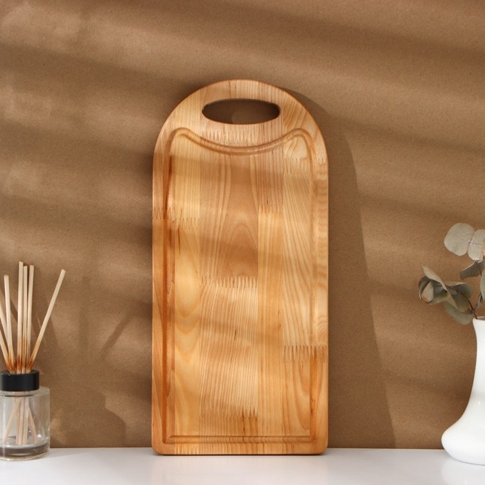 Набор разделочных досок на подставке Adelica, 3 шт: 38&times;18, 30&times;18, 22&times;18 см, берёза