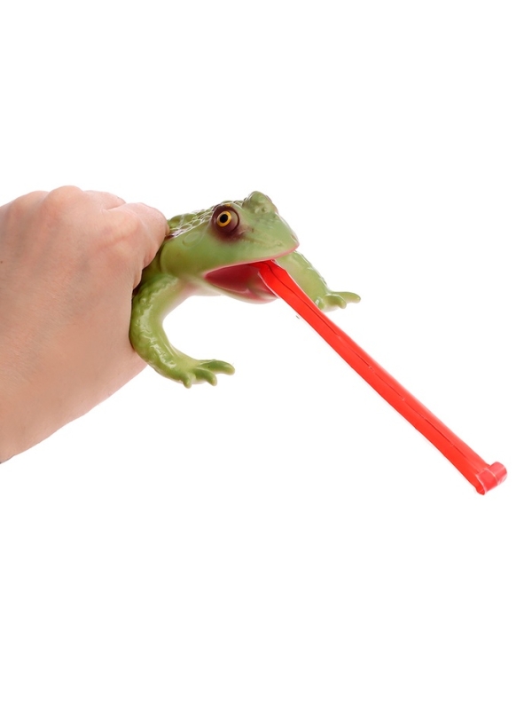 Фигурка животного &laquo;Лягушка. Длинный язык&raquo;, звуковые эффекты, 15 см.