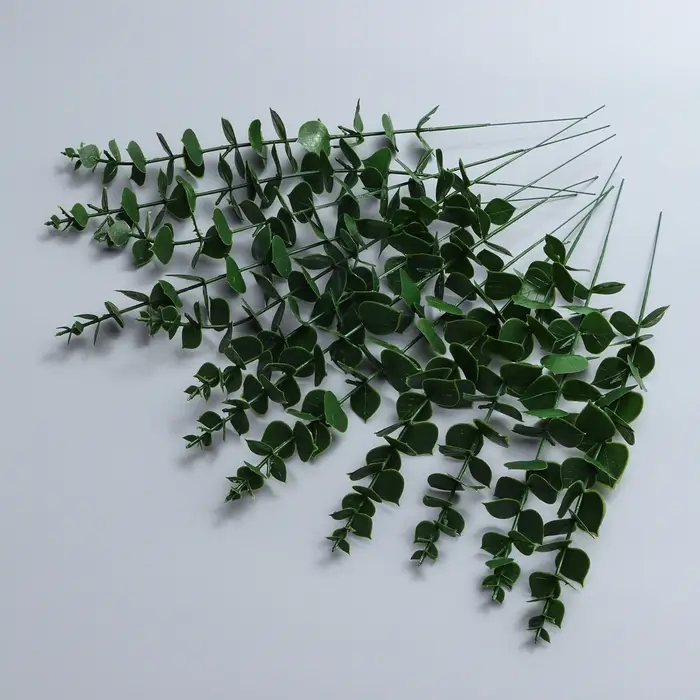 Декоративная ветка &laquo;Эвкалипт&raquo;, 39 &times; 4,5 &times; 4,5 см