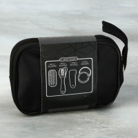 Подарочный набор дорожный для обуви &laquo;Настоящему мужчине&raquo;: щётка 2 шт, губка, лопатка