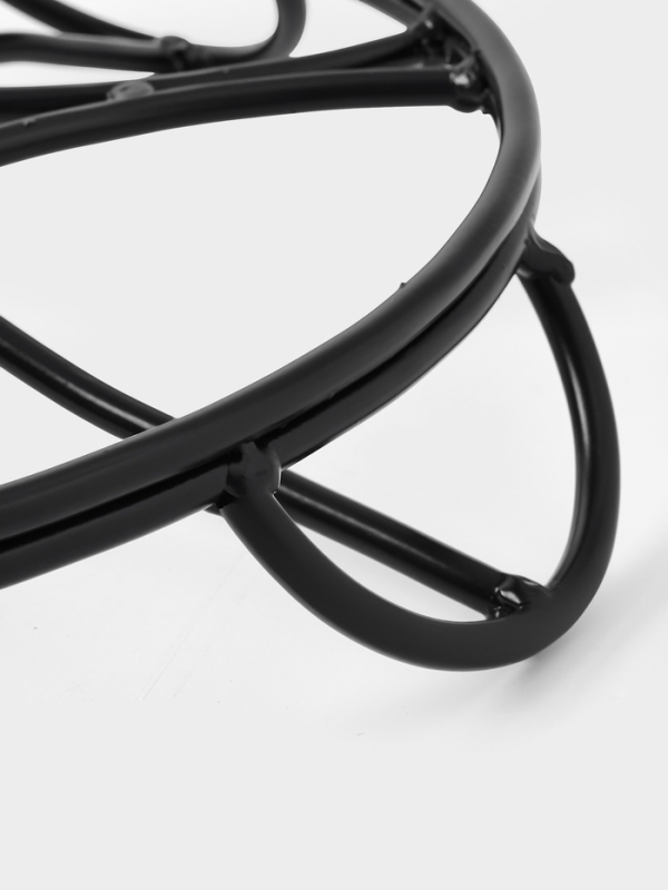 Подставка под тандыр, d=37 см, максимальная нагрузка 150 кг, металл, чёрная, форма МИКС