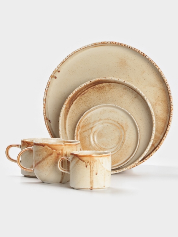 Тарелка глубокая  Magistro "Organic brown" 21,5х21,3х5,1 см