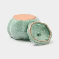 Горшок для запекания &laquo;Тыква&raquo; 0.6 л &laquo;Гармония&raquo; зеленый