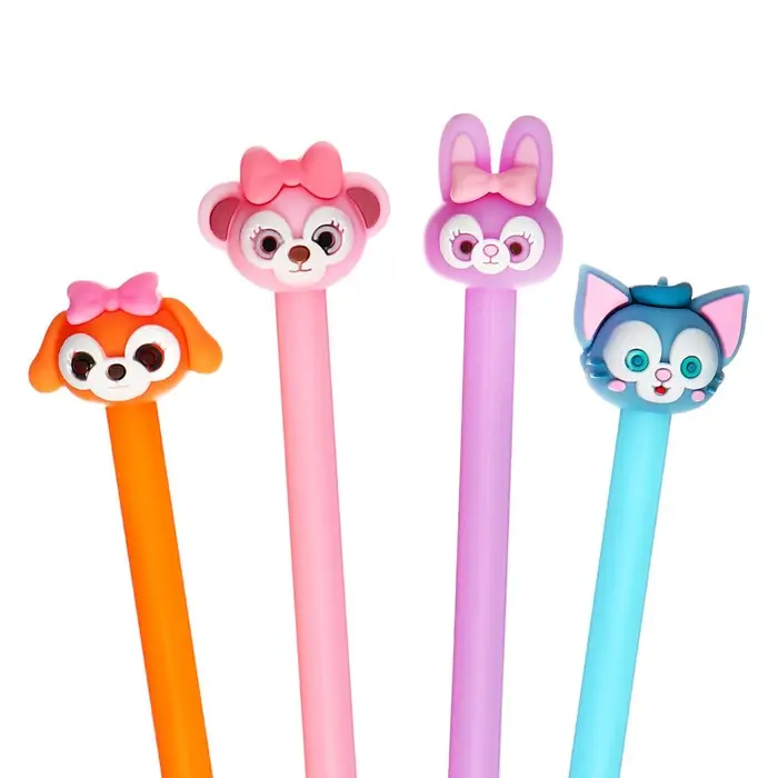 Ручка - прикол гелевая &laquo;Зверюшки&raquo; МИКС