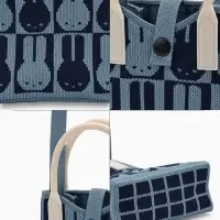 Сумка подр Зайцы, 12*4*17, отд на кнопке, дл ремень, синий