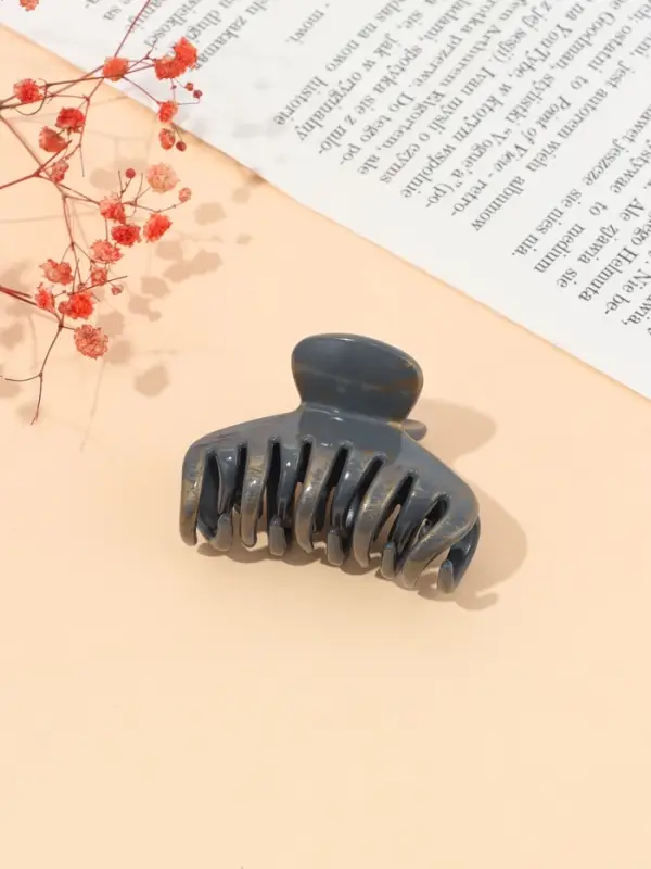 Краб для волос "Джастин" зубчики, 6,5 см, микс