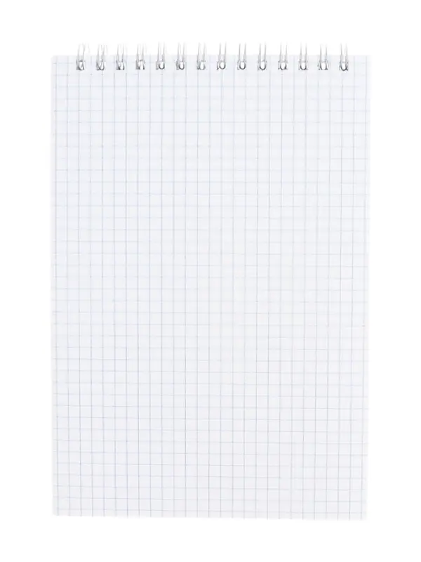 Блокнот А5, 60 листов в клетку, на гребне, обложка мелованный картон, блок 60г/м2, МИКС