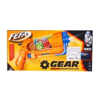 Бластер &laquo;Техно&raquo;, с вращающимися шестеренками, МИКС