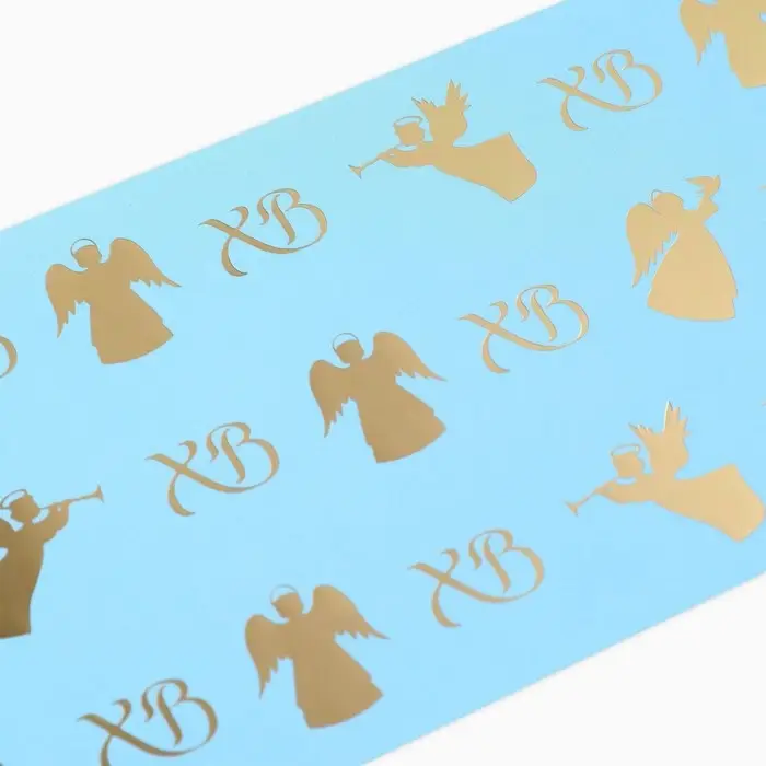 Форма ободок для кулича с тиснением &laquo;Ангелы&raquo; на пасху, 32.2&times;9 см