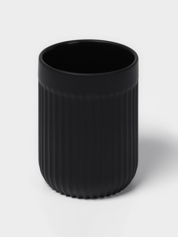 Набор для ванной "Блеск" 3 предмета (дозатор для мыла, стакан, мыльница)