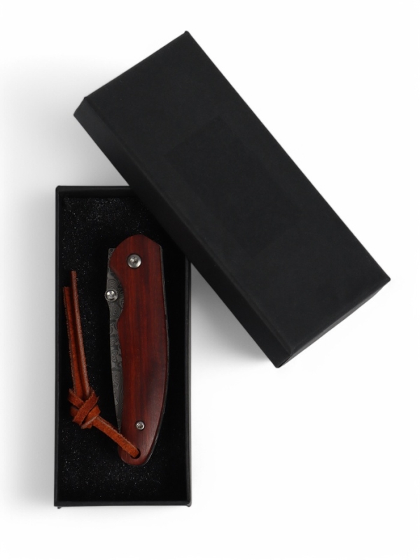 Нож туристический складной, 15см, клинок 60мм/2,4мм