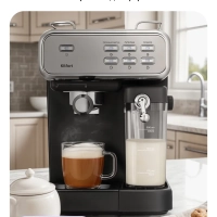 Кофеварка электрическая рожковая КТ-7563 - 1350 Вт