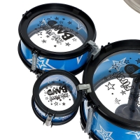 Барабанная установка &laquo;Звезда&raquo;, 5 барабанов, 2 палочки, 1 тарелка