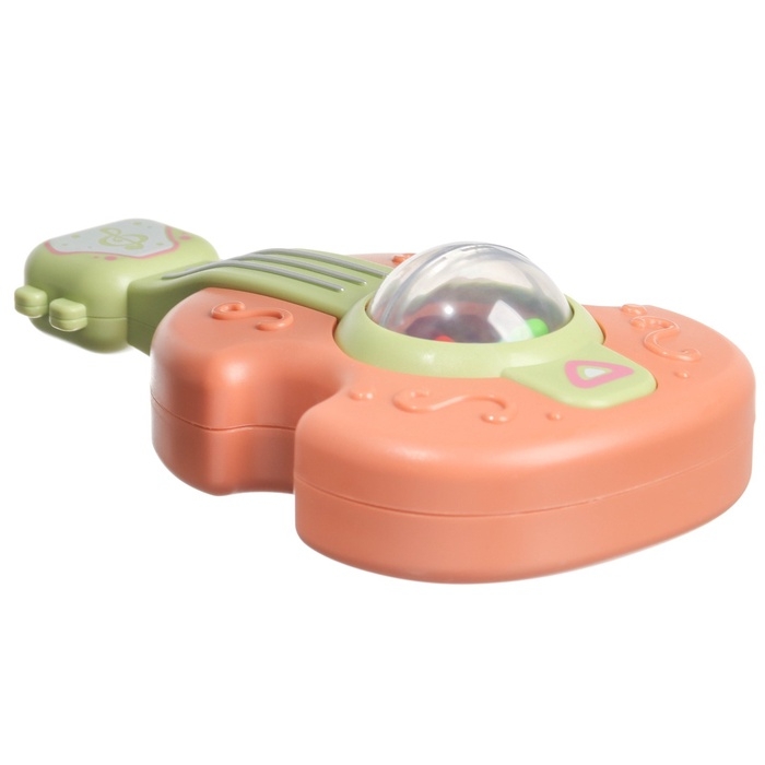 Погремушка Крошка Я &laquo;Гитара&raquo;, 12 см, оранжевый