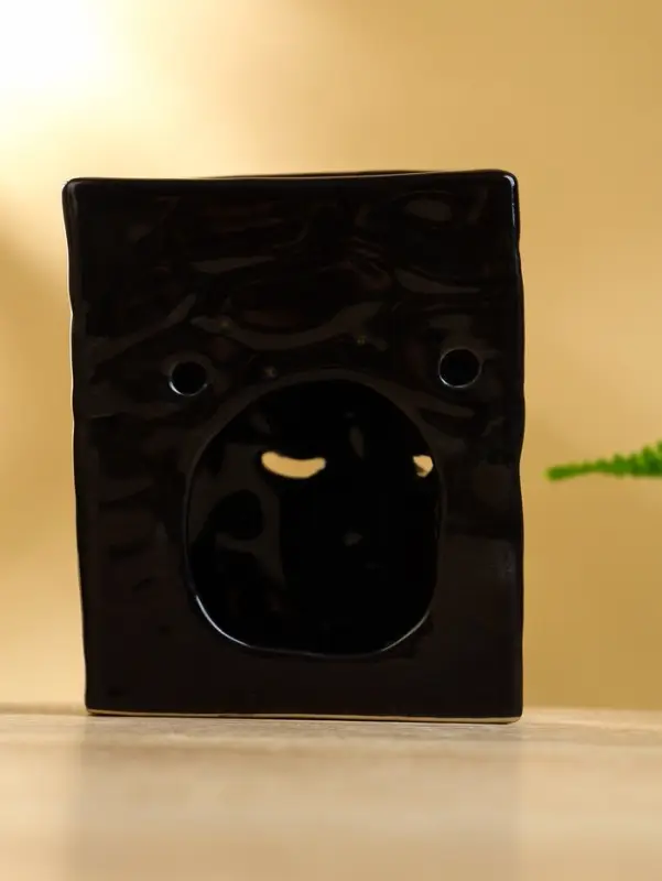 Аромалампа &laquo;Маска&raquo;, 11&times;9&times;6 см, керамика, тёмно-коричневая