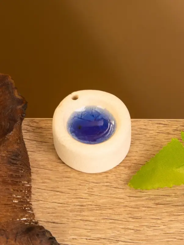 Подставка под благовония "Колодец" керамика, цв. МИКС, 3,5х3,5х1,5 см