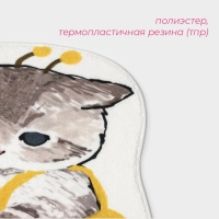 Коврик для дома Доляна &laquo;Крошка Киса&raquo;, 40&times;60 см