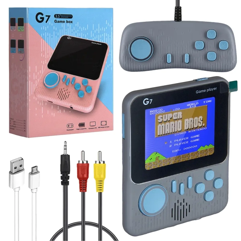 Игровая приставка G7 серая 3.5&rdquo; для 2 пользователей