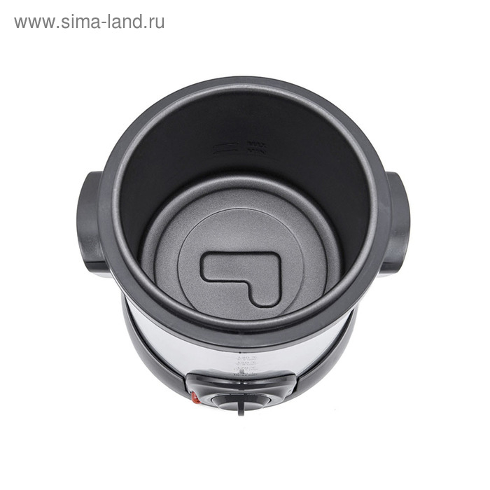 Фритюрница Kitfort KT-2009, 1000 Вт, 1 л, шнур 0.92 м, серебристая