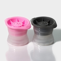 Форма для льда &laquo;Сфера&raquo; Доляна, 11&times;8,5&times;8 см, цвет МИКС