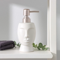 Дозатор для жидкого мыла SAVANNA &laquo;Вуду&raquo;, 240 мл, цвет белый