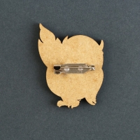 Значок деревянный &laquo;Талисман на успех&raquo;, 4 х 3,5 см