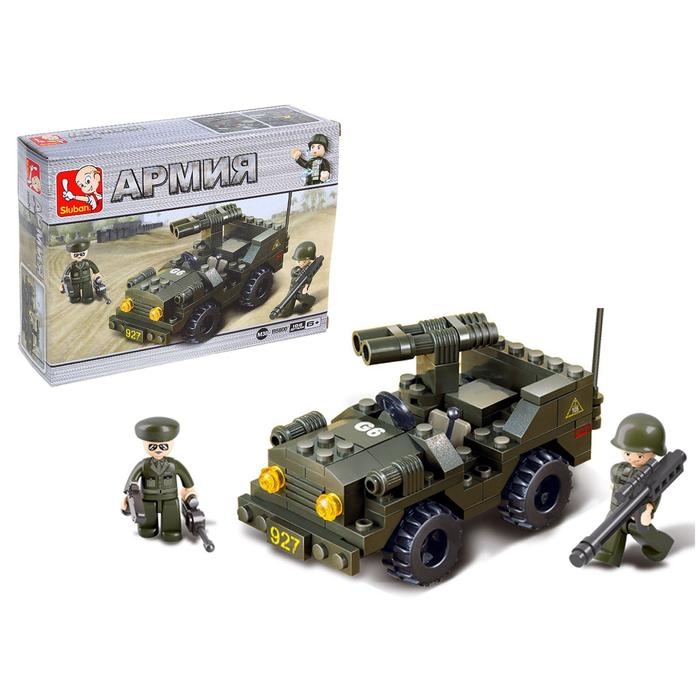 Конструктор &laquo;Сухопутные войска: джип&raquo;, 102 детали