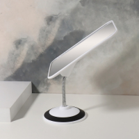 Зеркало на гибкой ножке, зеркальная поверхность 14,5 &times; 19,5 см, цвет МИКС