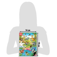 Пазл детский &laquo;Весёлый зоопарк&raquo;, 160 деталей