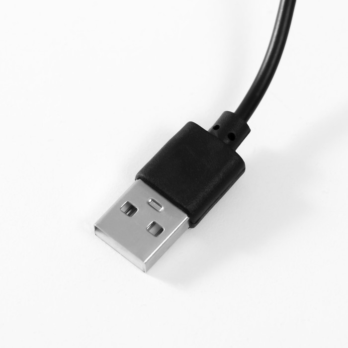 Маятник пластик "Пирамида" серебро, от USB 10,5х12,5х19 см