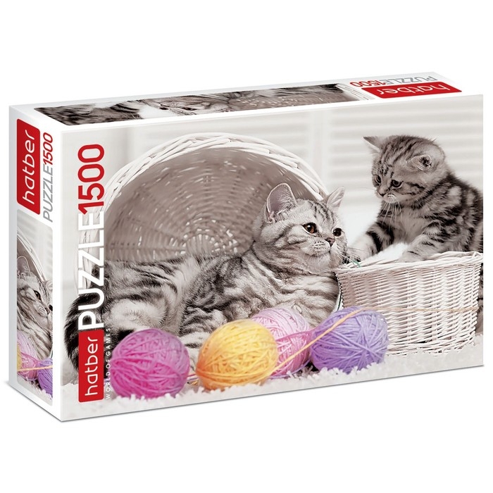 Пазл &laquo;Котята и клубочки&raquo;, 1500 элементов