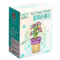 Конструктор Цветы &laquo;Сакура в горшочке&raquo;, 77 деталей