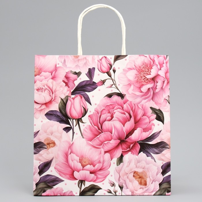 Пакет подарочный, упаковка, &laquo;Нежность в душе&raquo;, 22 х 22 х 11 см