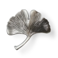 Ручка-кнопка CAPPIO PRO "Листок" 54 x 50  мм, цвет стар. серебро