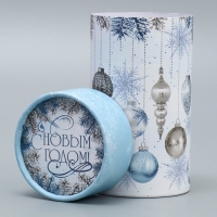 Коробка подарочная &laquo;Морозный день&raquo;, 8 х 14.5 см, Новый год