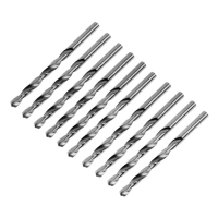 Сверло по металлу ЛОМ, HSS, цилиндрический хвостовик, 7&times;110 мм, 10 шт.